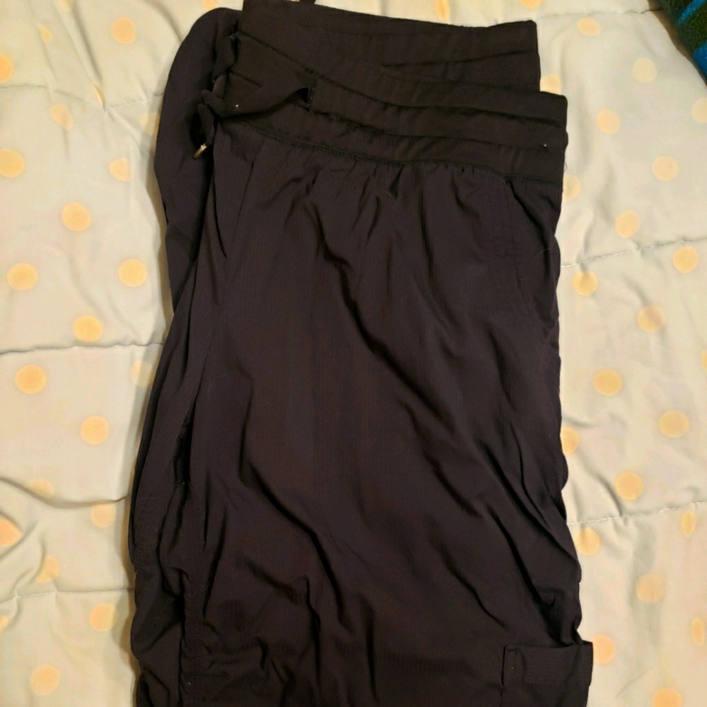 Men's black active pants